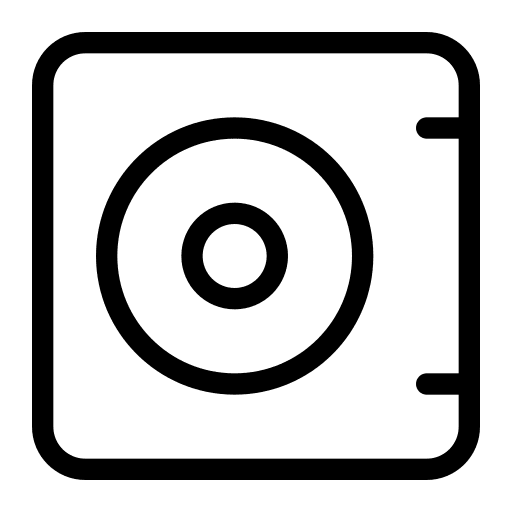 Disc jockey festival people club icon