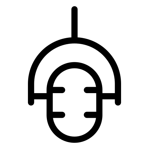 Microphone ui radio voice recording icon