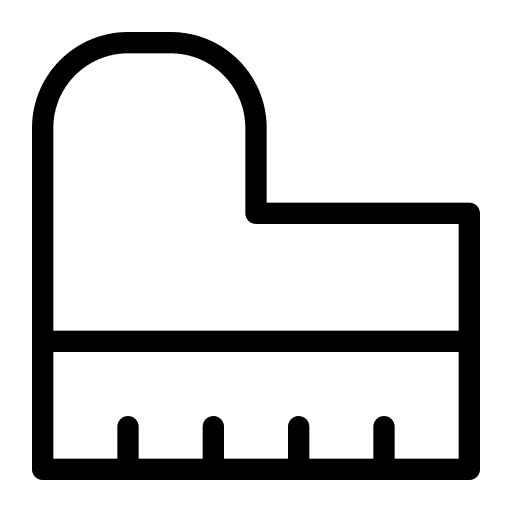 Music instrument electric keyboard keyboard music and multimedia icon