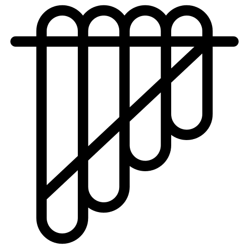 Siku panpipe siku music and multimedia icon