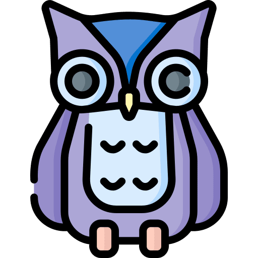 Owl animals animal nature icon