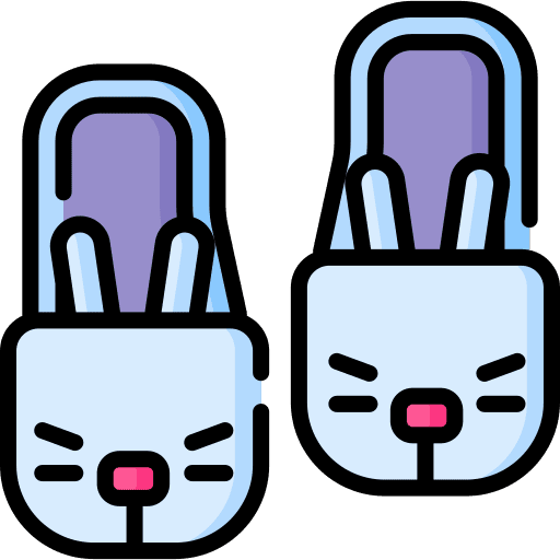 Slippers wellness house bedroom icon