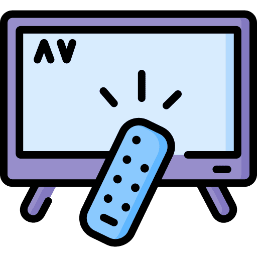 Tv screen television monitor tv icon