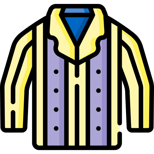 Pijamas shirt wellness clothes icon