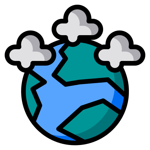 Atmospheric pollution contamination ecology and environment atmospheric pollution icon