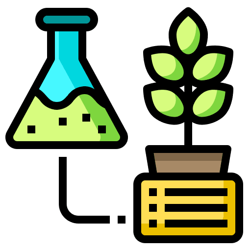 Biology ecology and environment chemistry education icon
