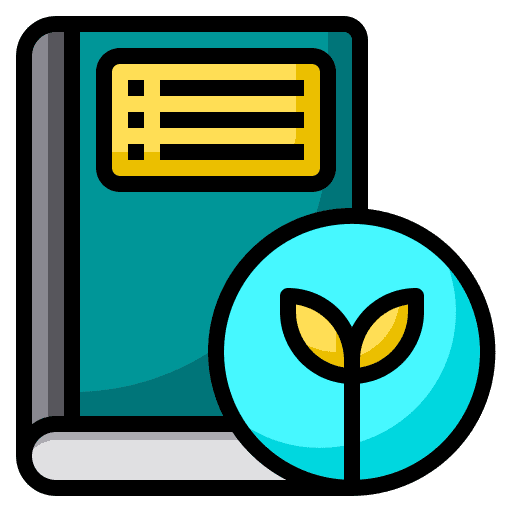 Book education plant ecology icon