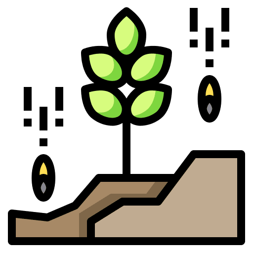 Seed spring seed agriculture icon