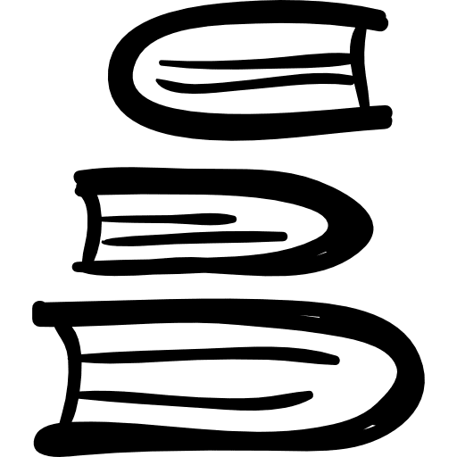 Books stack books reading stacked icon