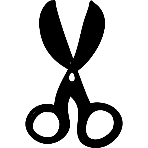 Scissors scissor tool cut icon