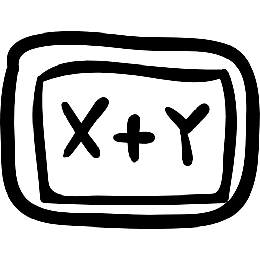 Education board tool board maths icon