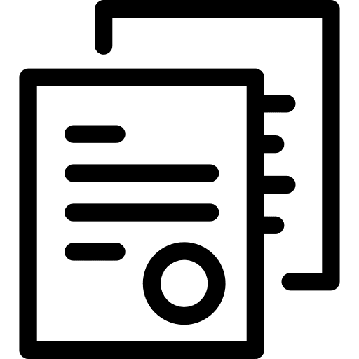 Application documents file document copy icon