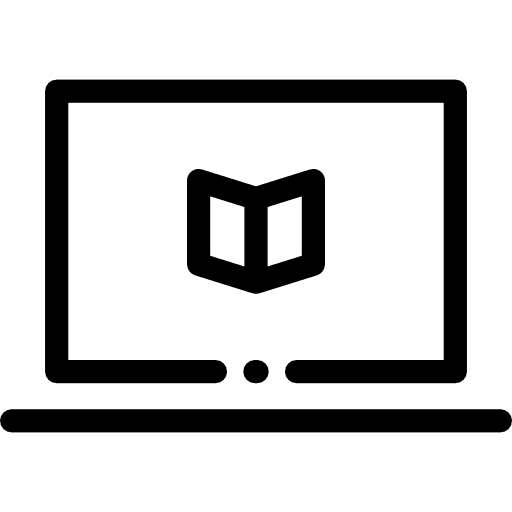 Computer lab computers technology book icon