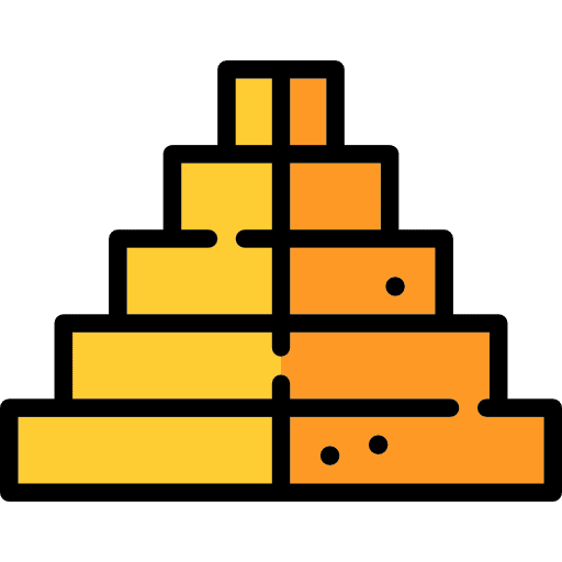 Pyramid egyptian pyramid architectonic icon