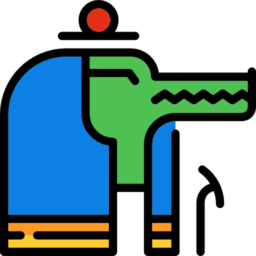 Sobek pagan egyptian avatar icon