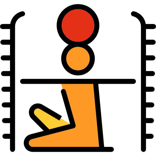 Heh egyptian heh god icon