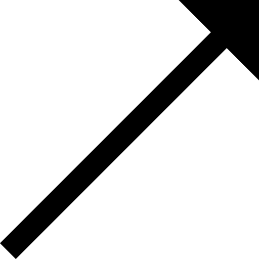 Diagonal arrow diagonal arrow orientation multimedia option icon