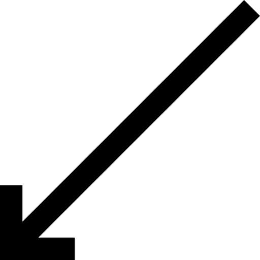 Diagonal arrow direction arrows orientation icon