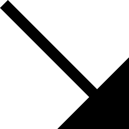 Diagonal arrow direction diagonal arrow multimedia option icon