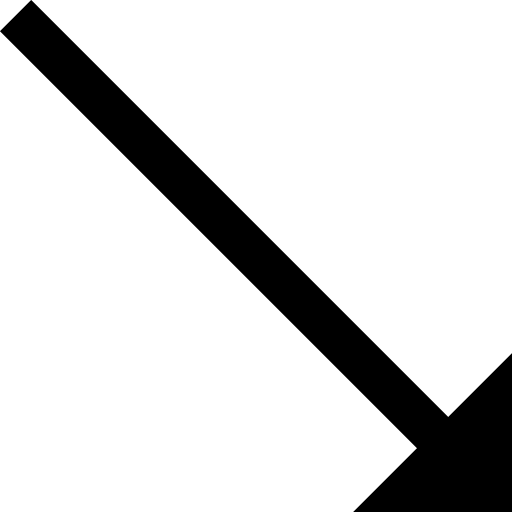 Diagonal arrow multimedia option arrows direction icon