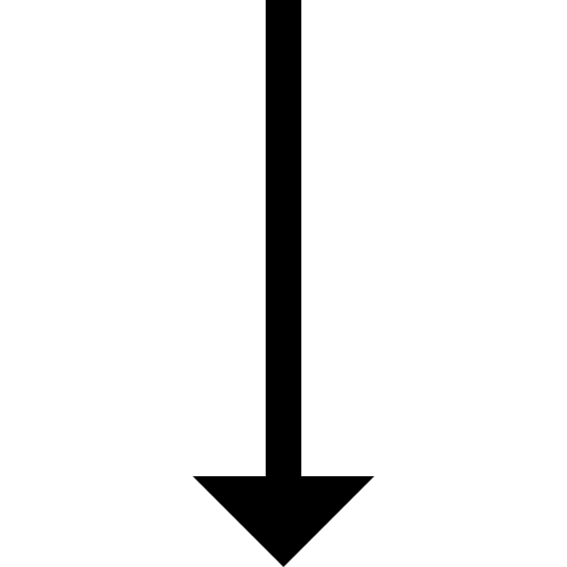 Down arrow download arrows lower icon