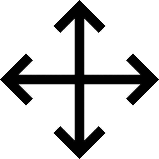 Crossroads multimedia option arrows direction icon