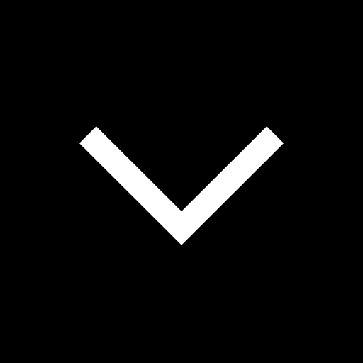 Down chevron down arrow direction arrows icon