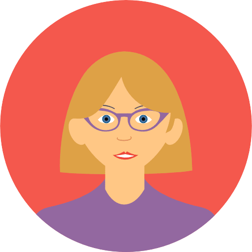 Woman user profile avatar icon