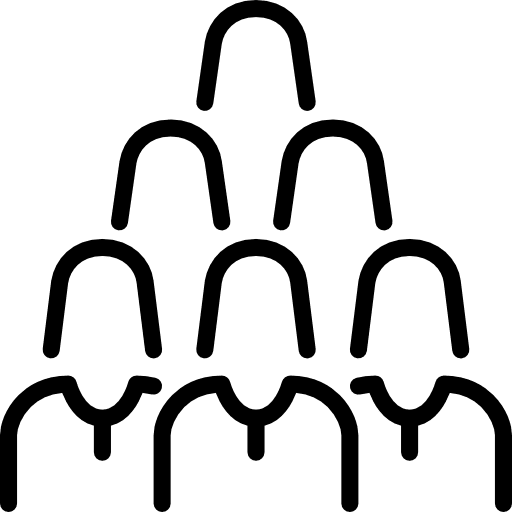 Group community audience multiple users icon