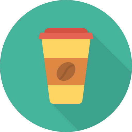 Coffee cup cup take away coffee icon