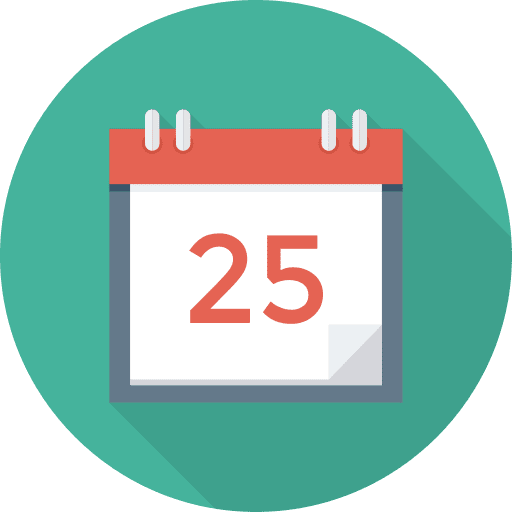 Calendar administration date calendars icon