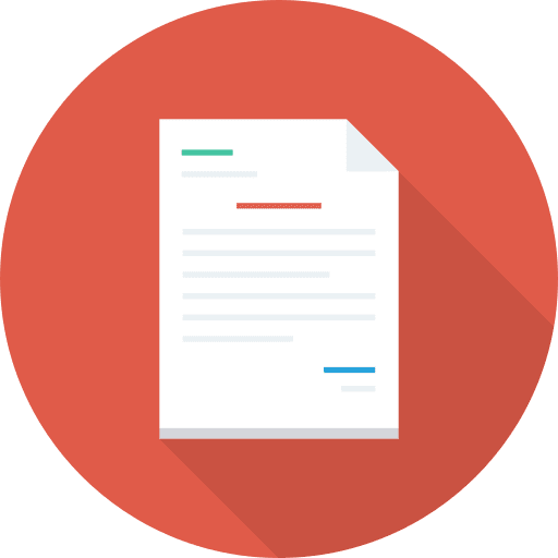 Document archive document interface icon