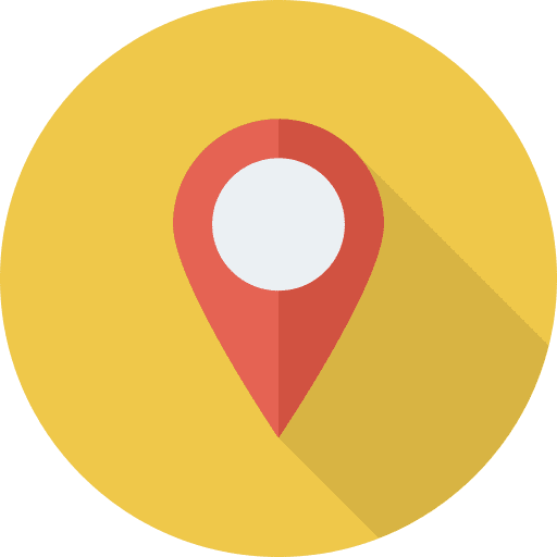Placeholder signs interface maps and location icon