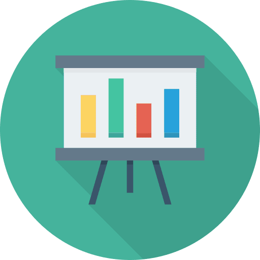 Presentation presentation stand business icon