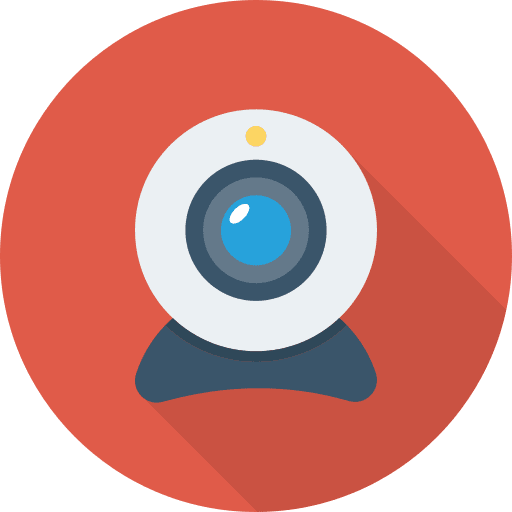 Webcam communications electronics videocam icon