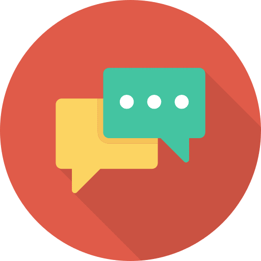 Chat communication conversation multimedia icon