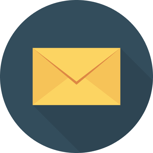 Email message interface multimedia icon