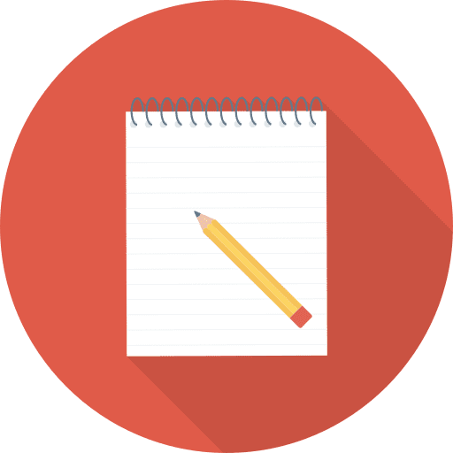 Notepad notepad writing notebook icon