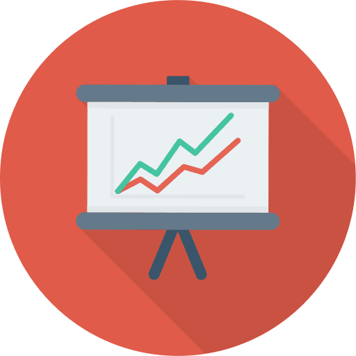 Presentation presentation statistics graphic icon