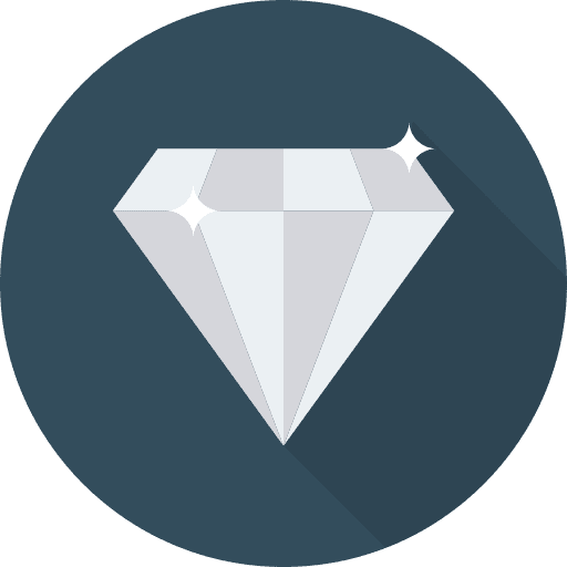 Quality business and finance fashion jewelry icon