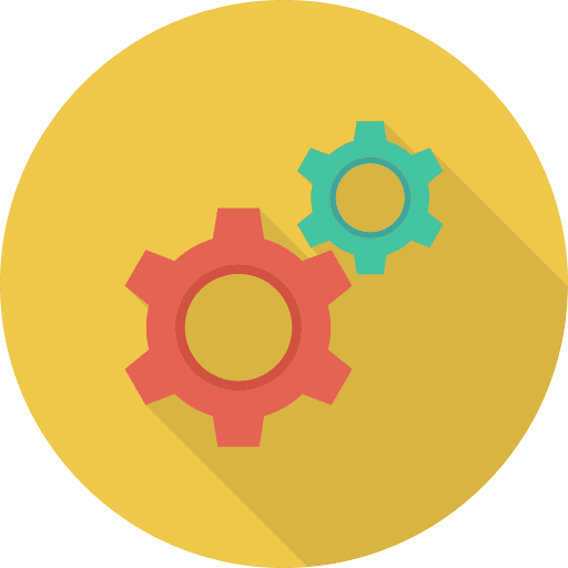 Settings seo and web tools and utensils configuration icon