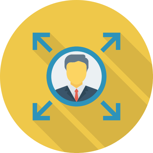 Teamwork people profile man icon