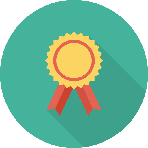 Badge insignia medal reward icon