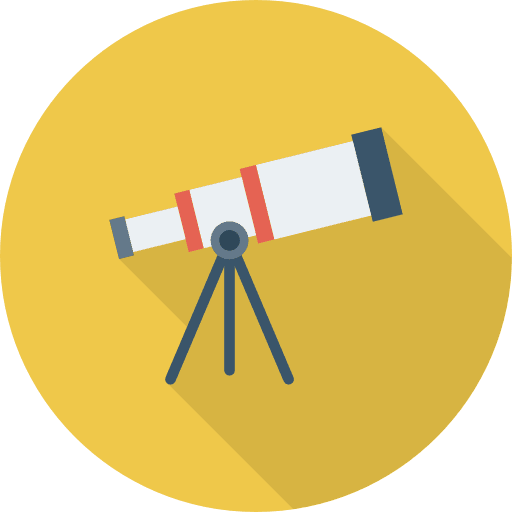 Telescope telescope science space icon