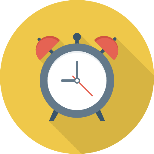 Alarm clock tools and utensils alarm clock clock icon