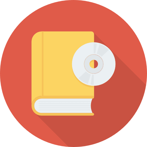 Audiobook literature music study icon
