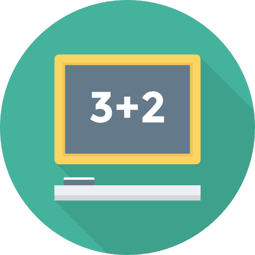 Blackboard eraser education class icon