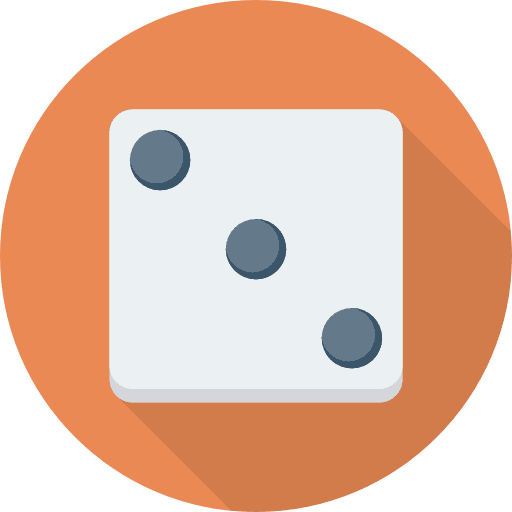 Dice dice gaming game icon