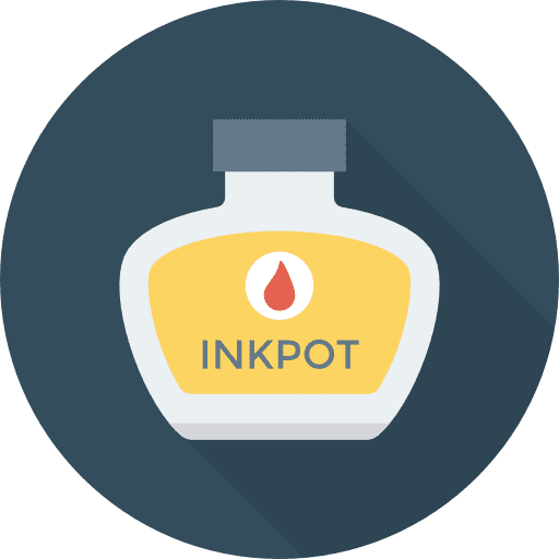 Ink ink write education icon