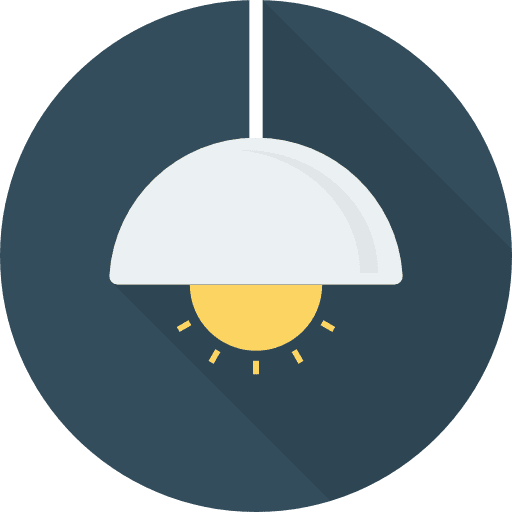 Lamp light illumination lamp icon